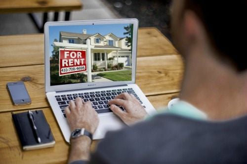 Landlord Advertising Rental Properties on Local Craigslist Page