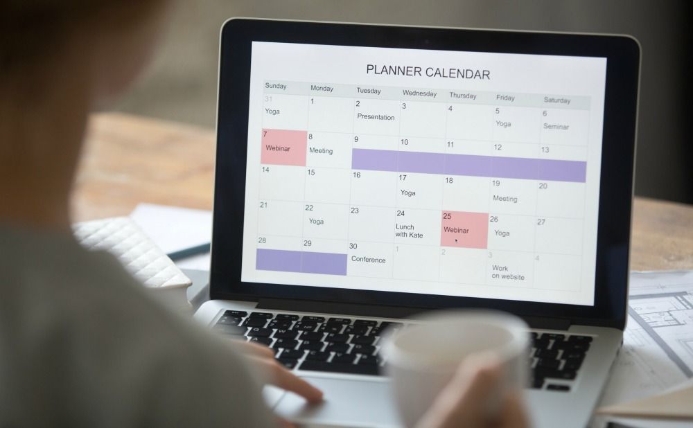 Keep A Calendar to Stay Organized With Your Annapolis Rental