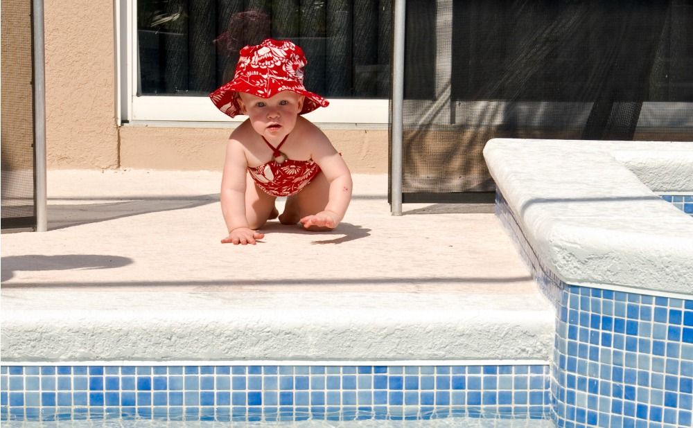 Install a Fence Around the Pool to Childproof Your Maryland Rental