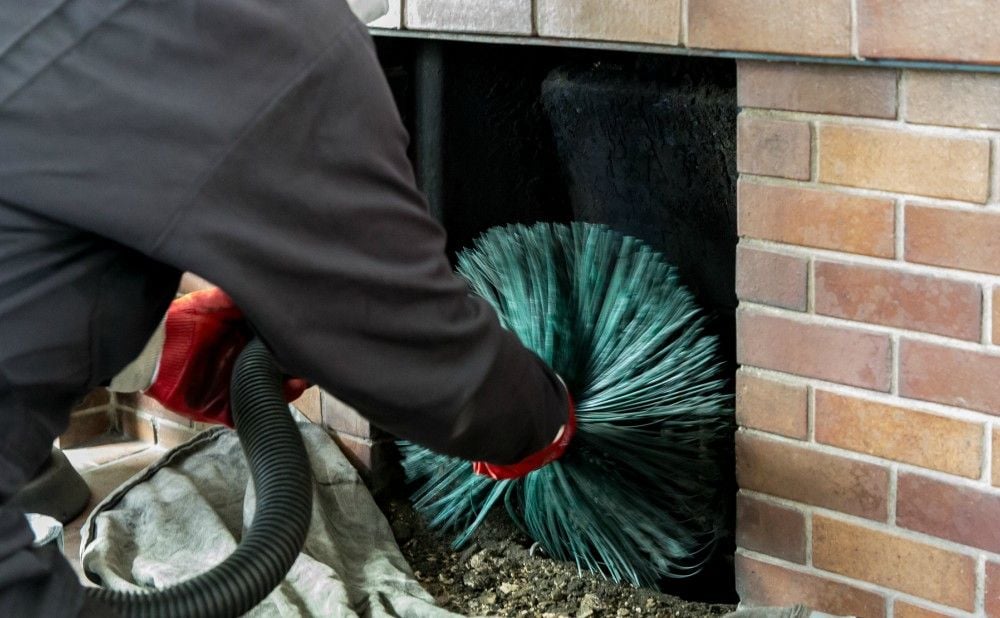 Clean the Fireplace During Fall Maintenance of Your Abingdon Rental