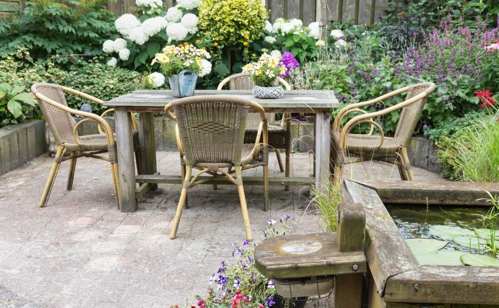 Add Patio Space to Make Your Rental Property Landscaping More Manageable