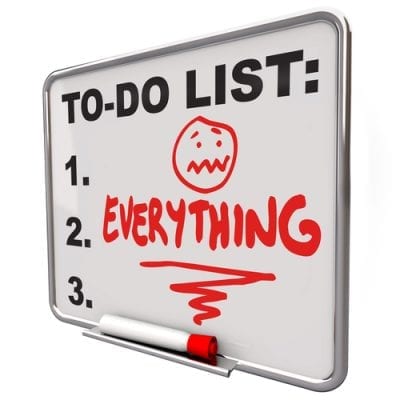 property management to do list
