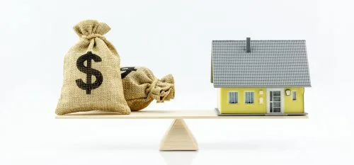 Security deposit funds and rental property illustrating security deposit disputes between landlords and tenants.