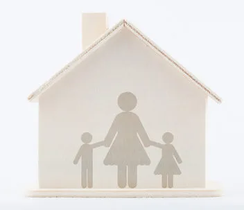 Family silhouette inside a house illustrating the 1991 Keating Memo