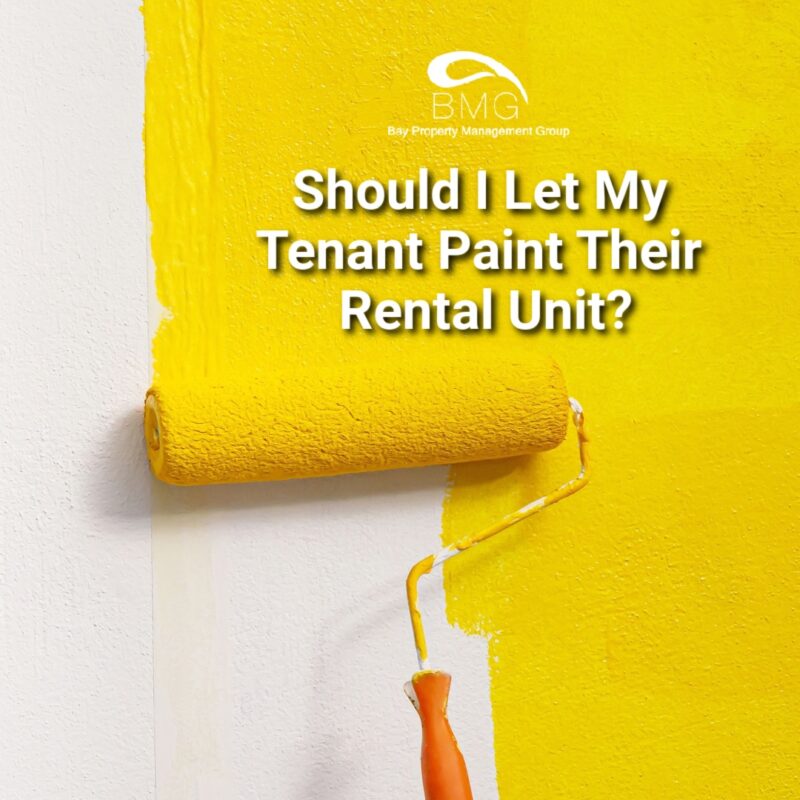 Should I Let My Tenant Paint Their Rental Unit?
