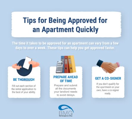 tips-for-being-approved-for-an-apartment-quickly