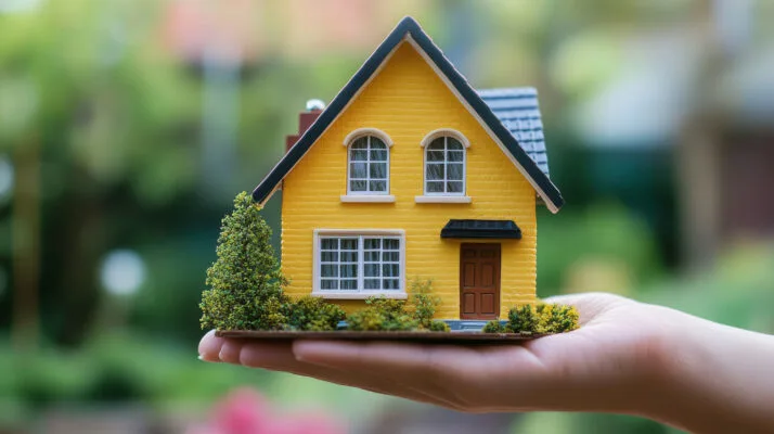A miniature house
