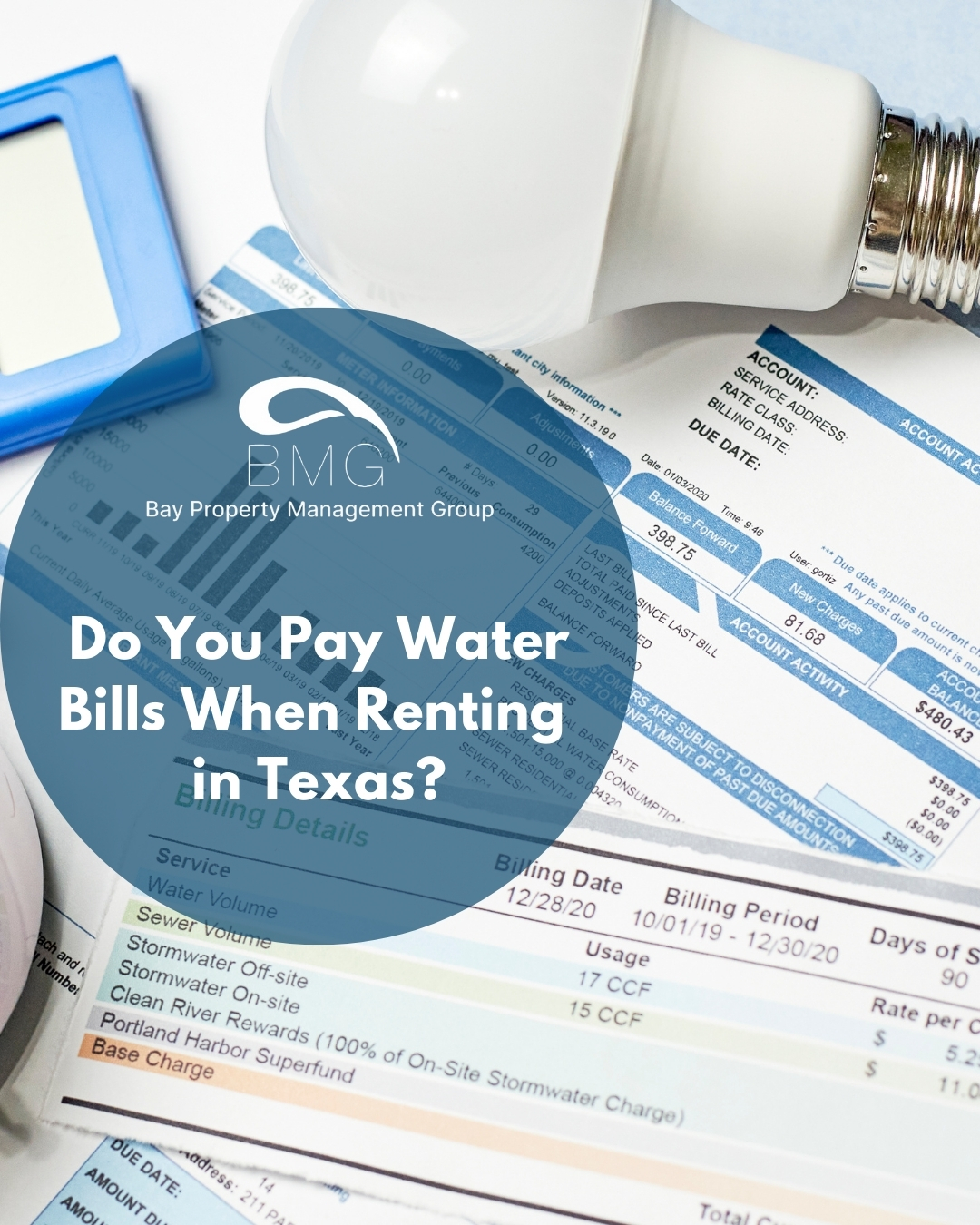 George Washington Pa Program Do You Pay Water Bills When Renting in TX? - Bay Property Management Group