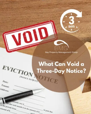 What Can Void a Three-Day Notice | | Bay Property Management Group