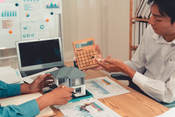 property management consultation with rental property documents