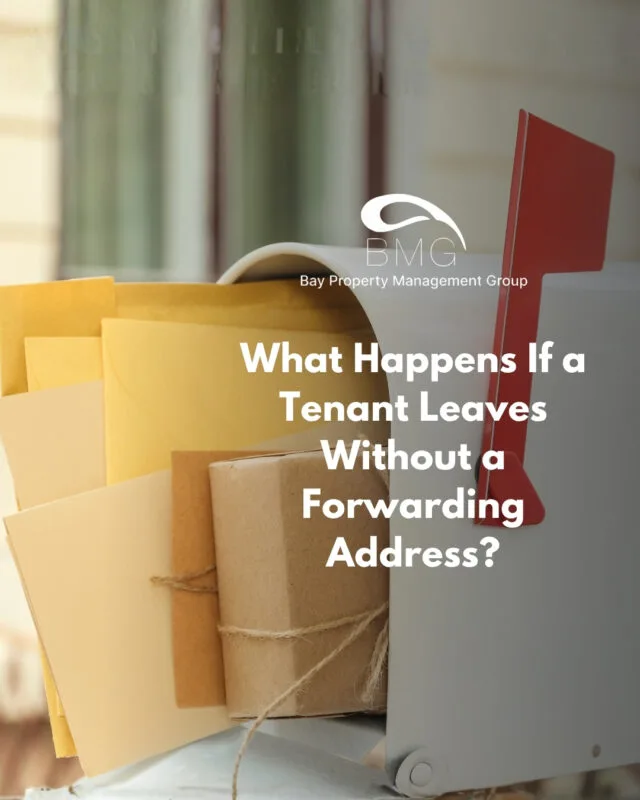 What Happens If a Tenant Leaves Without a Forwarding Address | Bay Property Management Group