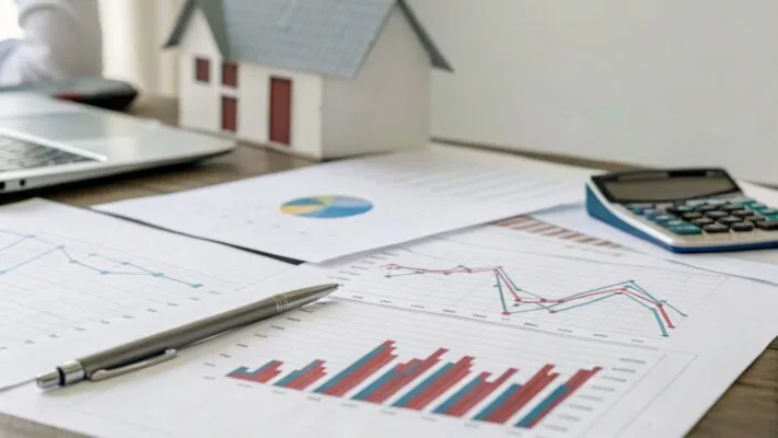 Rental pricing analysis for a property in a slower housing market