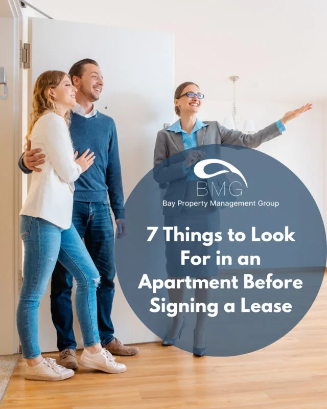 7 Things to Look For in an Apartment Before Signing a Lease | Bay Property Management Group