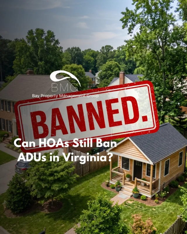 Can HOAs Still Ban ADUs in Virginia | | Bay Property Management Group