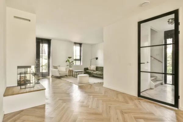 Updated rental property with fresh neutral paint and durable modern flooring